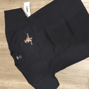 Obey Men's T Shirt. Size L